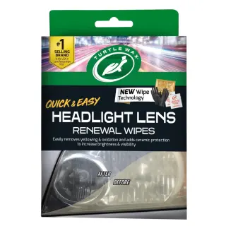Набір серветок для полірування фар Headlight Lens Renewal Wipes 4 шт
