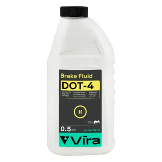 Рідина гальмівна VIRA Brake Fluid DOT-4 0,5 л (VI1001)