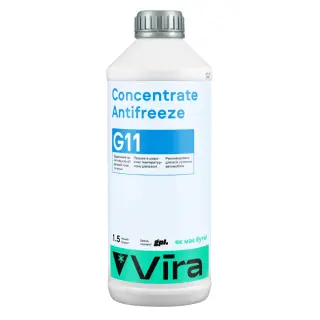 Рідина охолоджуюча VIRA Concentrate Antifreeze G11 синя концентрат 1,5 л (VI2003)