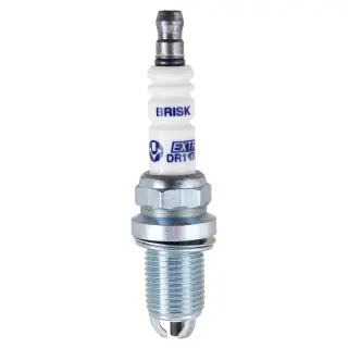 Свічки запалювання BRISK Extra DR17TC Renault Logan, KIA, Toyota блістер 3 бічних електроди (1345#4)