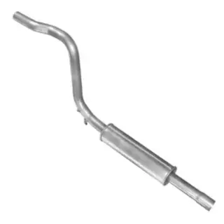 Резонатор POLMO Seat Inca/VW Caddy 95- 1.9D алюмінізована сталь (30.242)