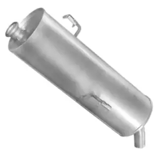 Глушник POLMO Peugeot 206 1.1; 1.4; 1.6 96- алюмінізована сталь (19.191)