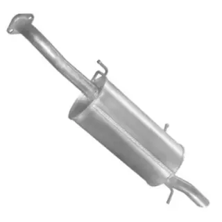 Глушник POLMO KIA Sephia 1.5i/16i SD HB алюмінізована сталь (47.02)