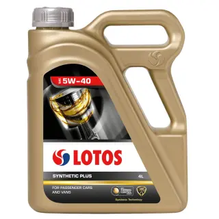 Олива моторна LOTOS Synthetic Plus A3/B4 SN/CF 5W-40 4 л (WF-K402Y00-0H0)
