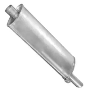 Глушник POLMO АЗЛК 2141 алюмінізована сталь (36.04)