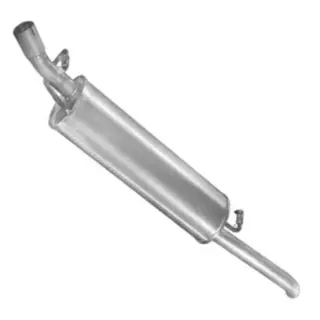 Глушник POLMO Opel Vectra A 1.4/1.6/1.8 алюмінізована сталь (17.37)