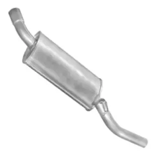 Глушник POLMO FORD Escort 1.4/1.6 алюмінізована сталь (08.96)