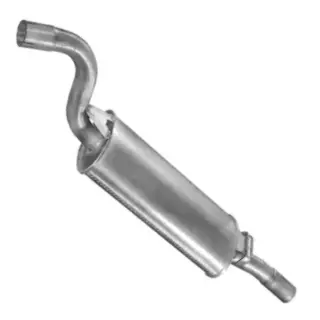 Глушник POLMO Audi 80 1.4/1.6/1.8/1.9/2.0 алюмінізована сталь (01.05)