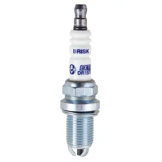 Свічки запалювання BRISK Extra DR15TC ВАЗ 2110,2123 блістер 3 бічних електроди (1329#4)