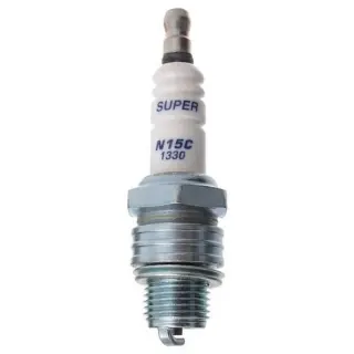 Свічки запалювання BRISK мото 2T N15C MT, CZ, JAWA, МALAGUTI 1 шт коротка різьба d = 12,7 mm (1330 N15C)