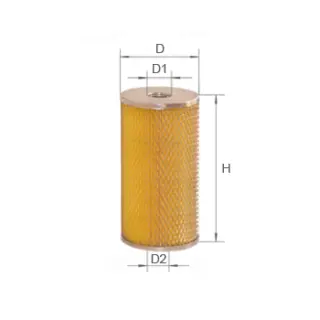 Фільтр оливи ALPHA FILTER Богдан A091, Isuzu (AF 215)