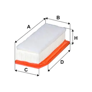 Фільтр повітряний WIX FILTERS Dacia Duster II, Lodgy, Logan II, Sandero II, Lada Vesta, X-Ray, Renault (WA9830)