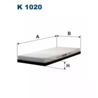 Фільтр салону FILTRON (аналог WP6840) (K1020)