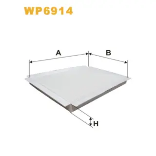 Фільтр салону WIX FILTERS Mercedes A (W168), Vaneo (W414) (WP6914)