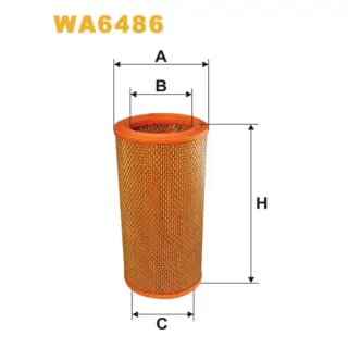 Фільтр повітряний WIX FILTERS Citroen Xantia, Xsara, ZX, Peugeot 306, 309, 405 (WA6486)