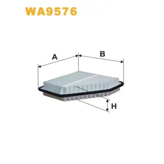 Фільтр повітряний WIX FILTERS Toyota Camry FF, Rav 4 III (WA9576)