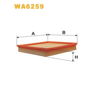 Фільтр повітряний WIX FILTERS BMW Serie 3 (E36), Serie Z3 (WA6259)