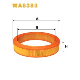 Фільтр повітряний WIX FILTERS Audi 100, 50, 80, Seat Arosa, Cordoba, Ibiza II/III, Inca, Skoda Favo (WA6383)