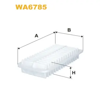 Фільтр повітряний WIX FILTERS Toyota Avensis II, Corolla IX (02-), Corolla Verso, Ipsum II (WA6785)