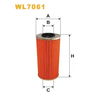 Фільтр оливи WIX FILTERS Evobus O 810-815, M.A.N. TG-A, TGL, TGM, M.A.N. Bus NUE, Fendt Favorit 90 (WL7061)