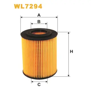 Фільтр оливи WIX FILTERS Honda Civic VII, Opel Astra Classic II, Astra G/Cabrio/Coupe (Astra II), (WL7294)