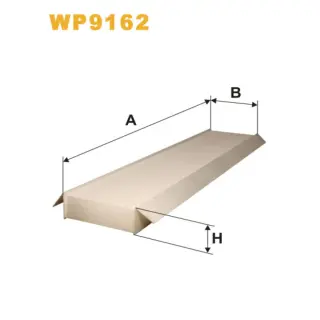 Фільтр салону WIX FILTERS Ford Mondeo III (00-07), Jaguar X-Type (CF1) (WP9162)