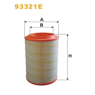 Фільтр повітряний WIX FILTERS Iveco Euro Mover, Stralis Active Day, Stralis Active Space, Stralis A (93321E)