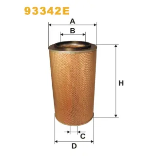 Фільтр повітряний WIX FILTERS Tata Motors Etalon (93342E)