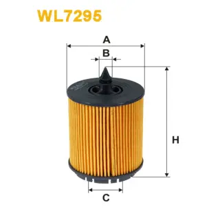Фільтр оливи WIX FILTERS Alfa Romeo 159, Brera, Fiat Croma II, Opel Astra G, Insignia, Vectra B/C, (WL7295)