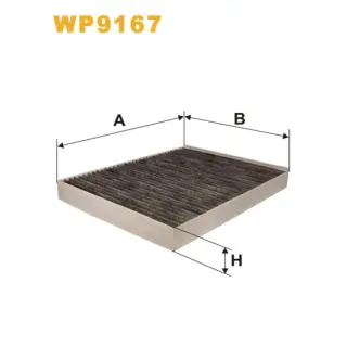 Фільтр салону WIX FILTERS Audi Q7 (4L), Porsche Cayenne/Cayenne S, Volkswagen Amarok, Caravelle (T (WP9167)