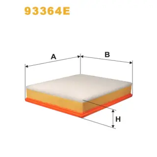 Фільтр повітряний WIX FILTERS Renault (RVI) Mascott (93364E)