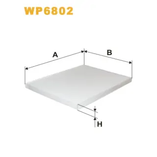 Фільтр салону WIX FILTERS Opel Omega B, Vauxhall Omega B (WP6802)