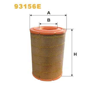 Фільтр повітряний WIX FILTERS M.A.N. L2000/L2000 Evolution, LE, M2000/M2000 Evolution, ME, Steyr (S (93156E)