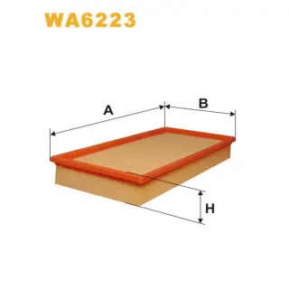 Фільтр повітряний WIX FILTERS Citroen Xantia, XM, Peugeot 605 (WA6223)