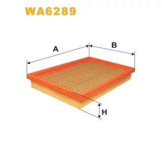 Фільтр повітряний WIX FILTERS Ford Probe, Mazda 121, 323C/F/P/S (BA), 626 (87-92) (GD/GV), 626 (91-) (WA6289)