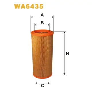 Фільтр повітряний WIX FILTERS Renault (RVI) B, Chrysler Grand Voyager I/II, Voyager I/II, Jeep Cher (WA6435)