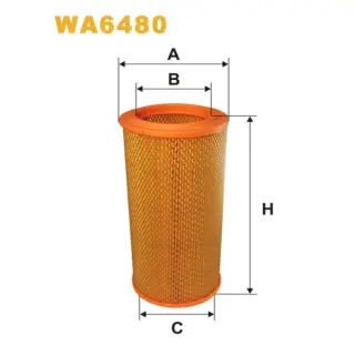 Фільтр повітряний WIX FILTERS Renault Alpine, Clio II, Espace II (91-96), R11, R19, R19 Chamade, R2 (WA6480)
