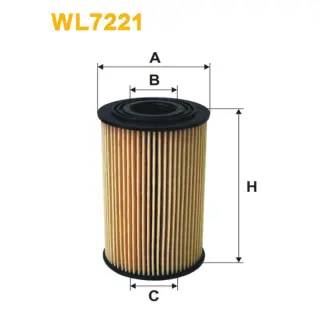 Фільтр оливи WIX FILTERS BMW Serie 3 (E36), Serie 3 (E46), Serie 5 (E34), Serie Z3 (WL7221)