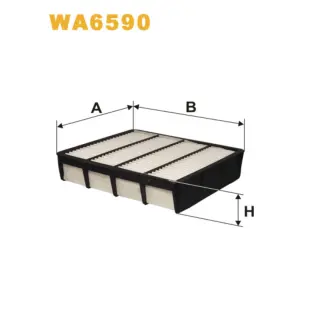 Фільтр повітряний WIX FILTERS (WA6592) - (Suzuki Grand Vitara, Vitara)