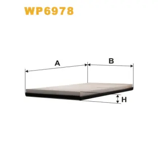 Фільтр салону WIX FILTERS Mercedes V (638/2), Vito (638) (WP6978)