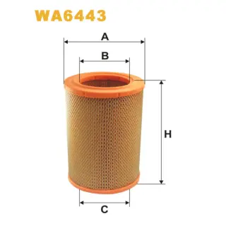 Фільтр повітряний WIX FILTERS Alfa Romeo AR 6/8, Iveco Daily/Grinta I (WA6443)