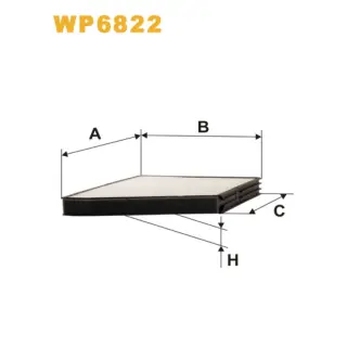 Фільтр салону WIX FILTERS Daewoo Lanos (WP6822)