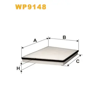 Фільтр салону WIX FILTERS Mercedes E (W/S211) (WP9148)