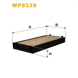 Фільтр салону WIX FILTERS BMW Serie X5 (E70), Serie X6 (E71), Serie X6 (E72) (WP9339)