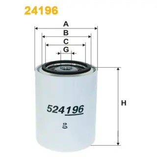 Фільтр салону WIX FILTERS Volvo FH, FH 16, Volvo Bus 9000 (24196)