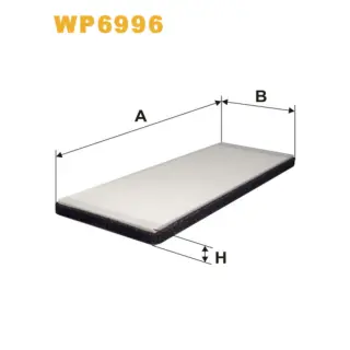 Фільтр салону WIX FILTERS Skoda Felicia, Pick-Up (WP6996)