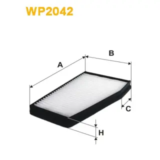 Фільтр салону WIX FILTERS Chevrolet Europe (GM) Epica, Evanda (WP2042)