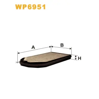 Фільтр салону WIX FILTERS (WP6951)
