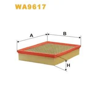 Фільтр повітряний WIX FILTERS Ssangyong Actyon, Korando, Kyron, Rodius (WA9617)