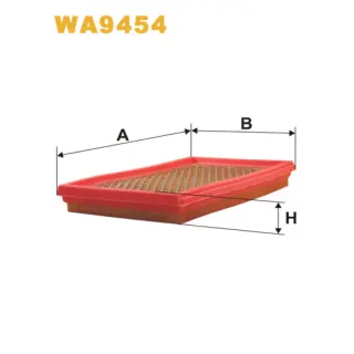 Фільтр повітряний WIX FILTERS Mazda 323F/P/S (BJ), Premacy (WA9454)